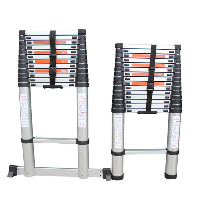 Briefly describe what are the commonly used materials for mobile platform ladders
